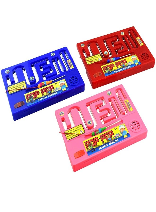 Munmoll Toys Mind Concentration Game, Pop Ring Maze, Eye and Hand Coordination, Ages 3+, Multicolor - Image 1